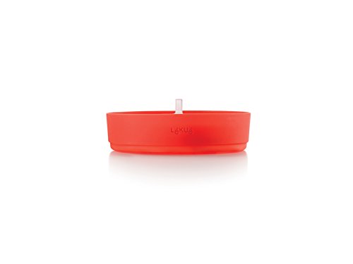 Lekue Microwave Popcorn Maker, Red