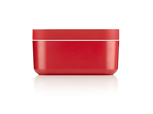 Lekue Red Ice Box - Compact Size 8.9 x 4.9