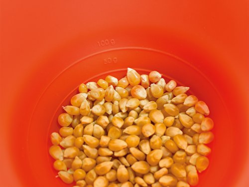 Lekue Microwave Popcorn Maker, Red