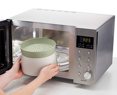 Lekue Microwave Cooker: Rice, Grain, Quinoa - Green