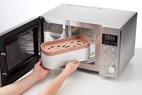 Lekue Quick Microwave Pasta Cooker, Terracotta, one size