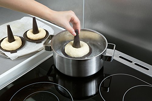 Lekue Bagel Maker Set with 6 Individual Molds