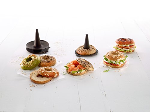 Lekue Bagel Maker Set with 6 Individual Molds