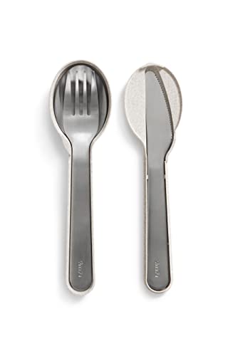 Lekue 3 Piece Stainless Steel Travel Cutlery Set