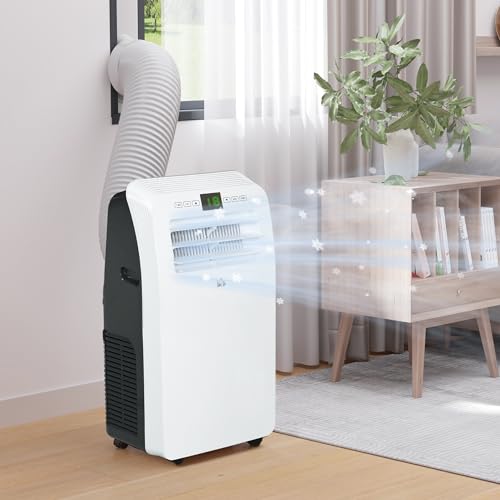 HOMCOM 12000 BTU Portable Air Conditioner, 3-in-1 AC