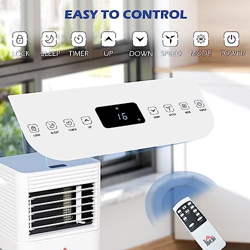 HOMCOM 10000 BTU Portable Air Conditioner: 3-in-1 Unit