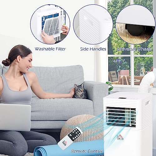 HOMCOM 10000 BTU Portable Air Conditioner: 3-in-1 Unit