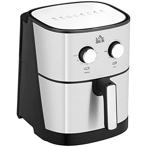 HOMCOM 6.9 Quart Air Fryer Oven with 360° Circulation