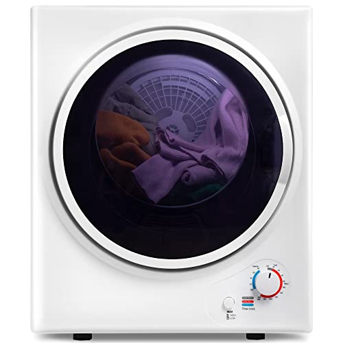 Merax Electric Clothes Dryer with Stainless Steel Tub