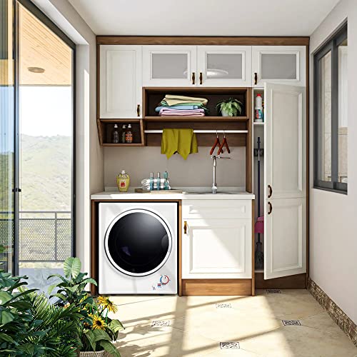 Merax Electric Clothes Dryer with Stainless Steel Tub
