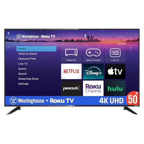 Westinghouse Roku 50" Smart 4K UHD LED TV