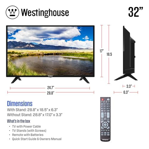 Westinghouse 32" HD LED TV with HDMI & USB