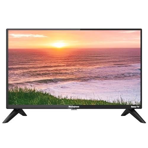 Westinghouse 24" HD Smart Roku TV, Wi-Fi Connectivity