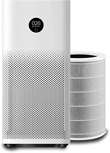 Mi Air Purifier 3H: 3-Layer HEPA Filter, 360°, APP Control