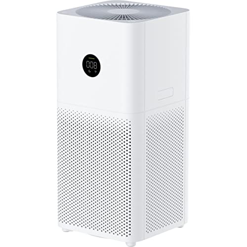 Mi Air Purifier 3C: 3-Layer HEPA Filter, 99.97% Pollutants Removed