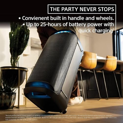 Sony SRS-XV800 Wireless Portable Karaoke Party Speaker