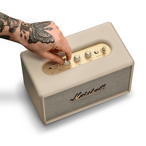 Marshall Acton III Kitchen Bluetooth Speaker, Cream
