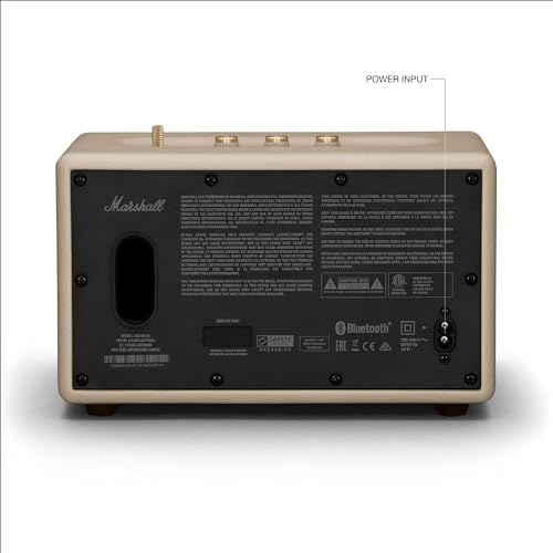 Marshall Acton III Kitchen Bluetooth Speaker, Cream