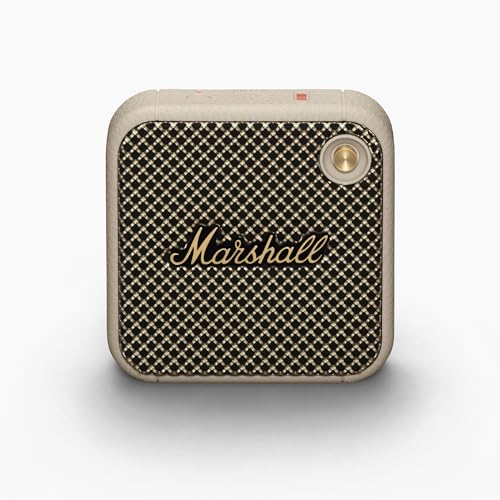 Marshall Willen Cream Portable Bluetooth Speaker