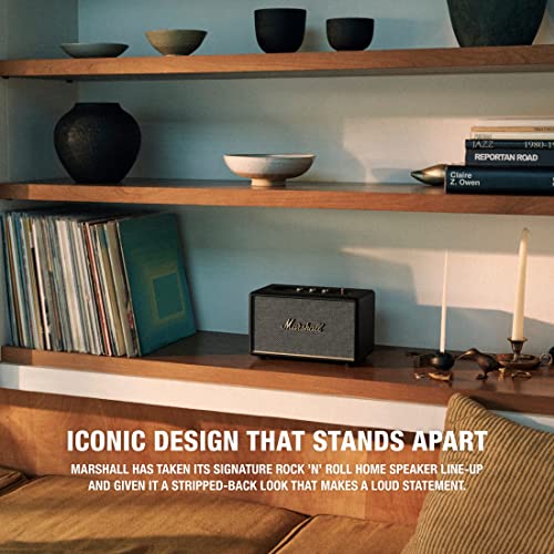 Marshall Acton III Bluetooth Speaker for Home, Black