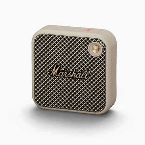 Marshall Willen Cream Portable Bluetooth Speaker