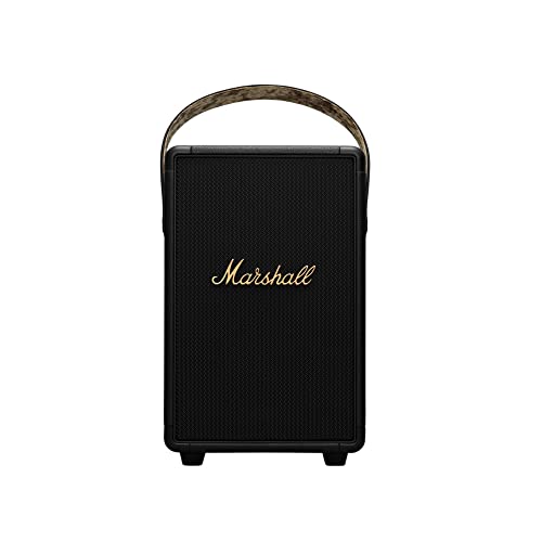 Marshall Tufton Bluetooth Speaker: Black & Brass