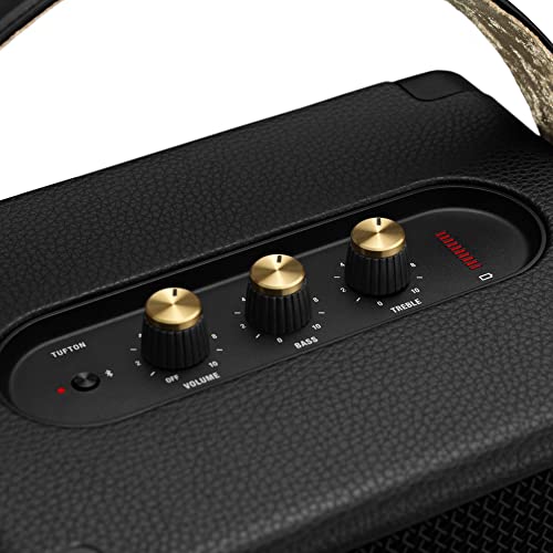 Marshall Tufton Bluetooth Speaker: Black & Brass