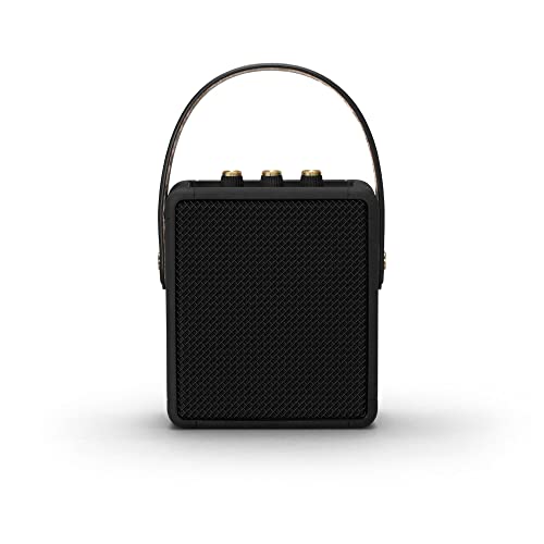 Marshall Stockwell II Bluetooth Speaker, Black/Brass Blend