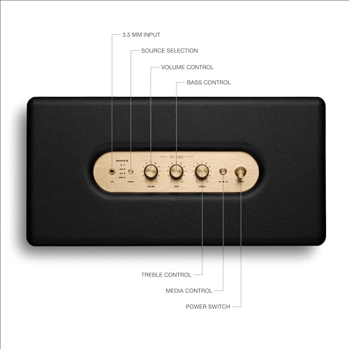 Marshall Woburn III Wireless Speaker in Black Color