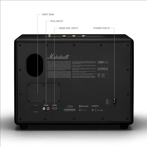 Marshall Woburn III Wireless Speaker in Black Color