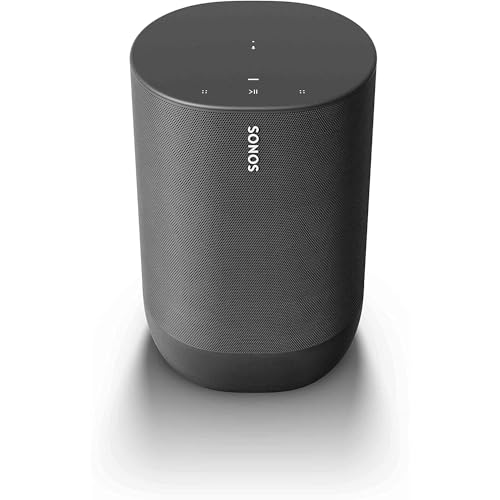 Sonos Move Smart Speaker - Wi-Fi, Bluetooth, Alexa - Black
