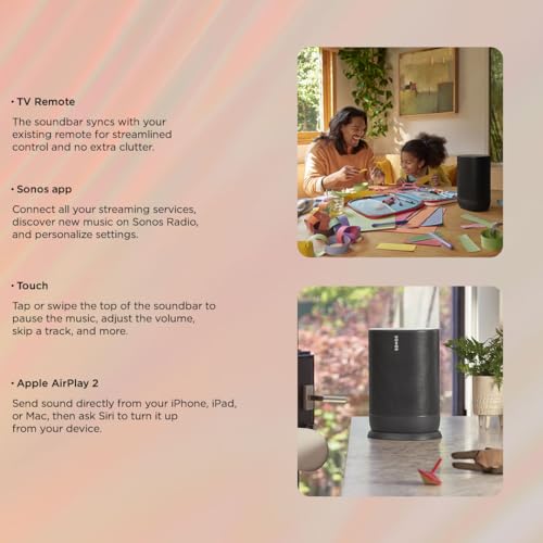 Sonos Move Smart Speaker - Wi-Fi, Bluetooth, Alexa - Black