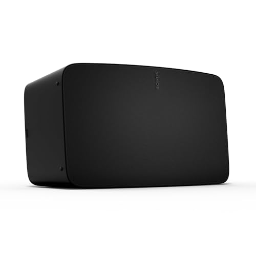 Black Sonos Five Wireless Hifi Speaker