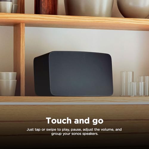 Black Sonos Five Wireless Hifi Speaker