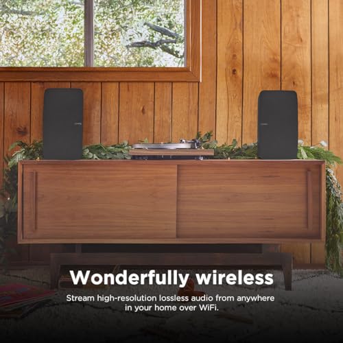 Black Sonos Five Wireless Hifi Speaker