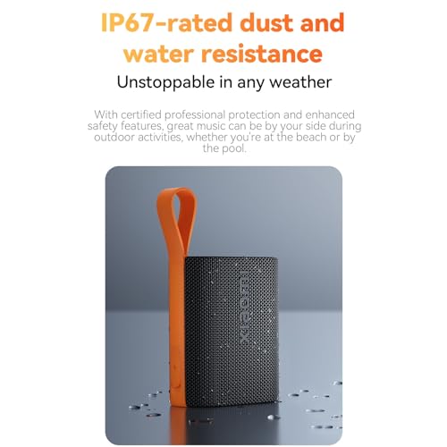 Xiaomi Mi Portable Bluetooth Speaker: Waterproof, Dynamic Sound