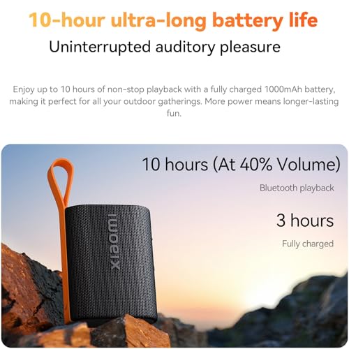 Xiaomi Mi Portable Bluetooth Speaker: Waterproof, Dynamic Sound