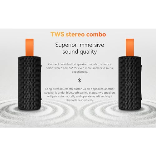 Xiaomi Mi Portable Bluetooth Speaker: Waterproof, Dynamic Sound