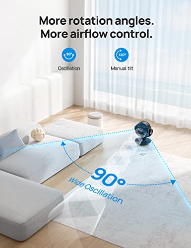 Dreo 13 Inch Oscillating Table Fan with Remote