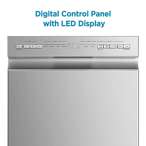 Midea Built-in Dishwasher: 8 Place Settings, 6 Programs