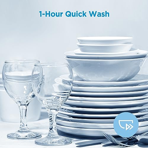 Midea Built-in Dishwasher: 8 Place Settings, 6 Programs