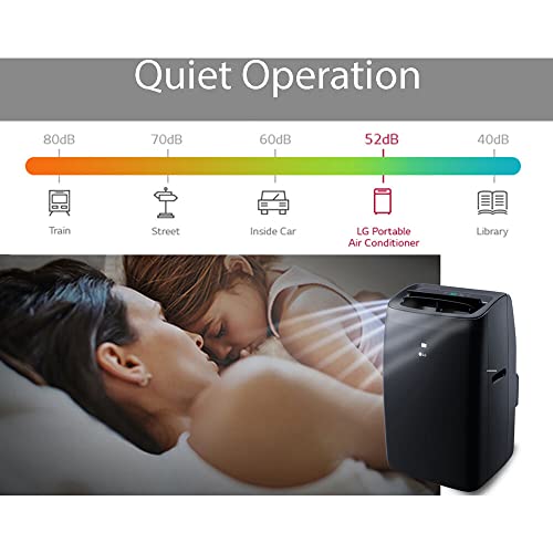 LG 10,000 BTU Smart Portable Air Conditioner, Voice-Controlled