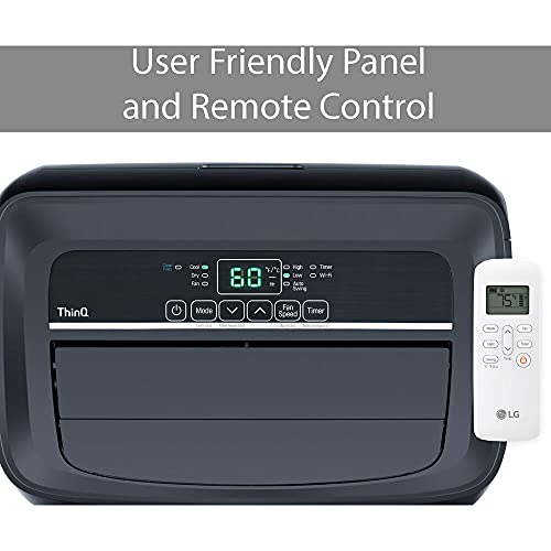 LG 10,000 BTU Smart Portable Air Conditioner, Voice-Controlled