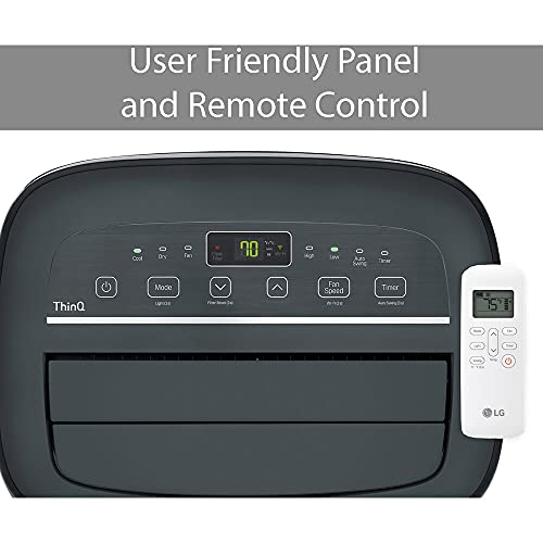 LG 8,000 BTU Smart Portable Air Conditioner, Voice Control