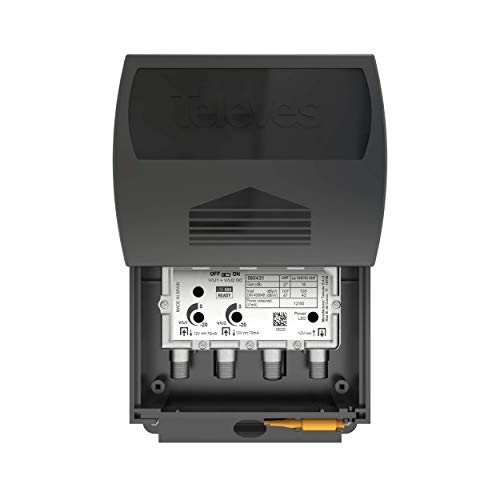 Televes 2-Input Mast Amplifier with BOSS-Tech & Power Supply