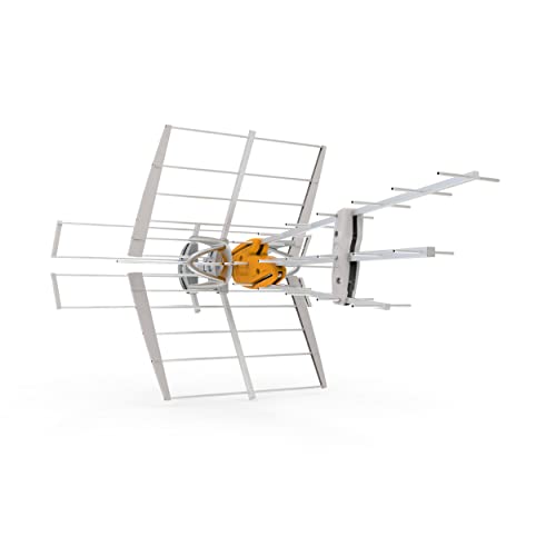 Televes 60 Mile Amplified HDTV Antenna with 5G Filter