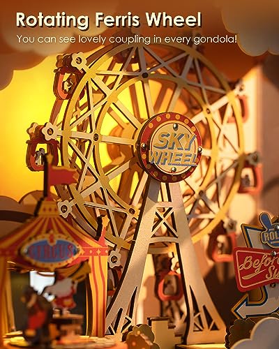 Rolife DIY 3D Ferris Wheel Music Box Kit