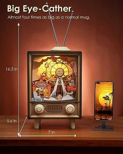 Rolife DIY 3D Ferris Wheel Music Box Kit