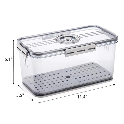 Airtight Bread Box for Kitchen Countertop Storage