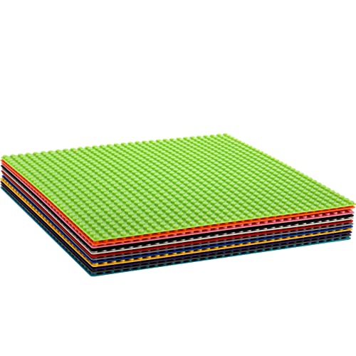ZEAYEA 12 Classic Building Baseplates for Kids